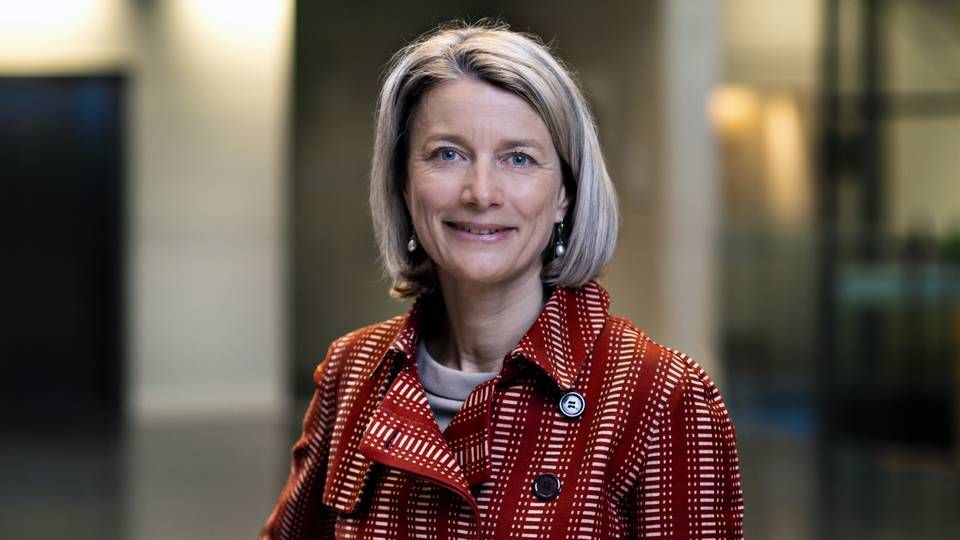 Eva Berneke, adm. direktør i KMD, er formand for klimapartnerskabet for service, it og rådgivning. | Foto: KMD/PR