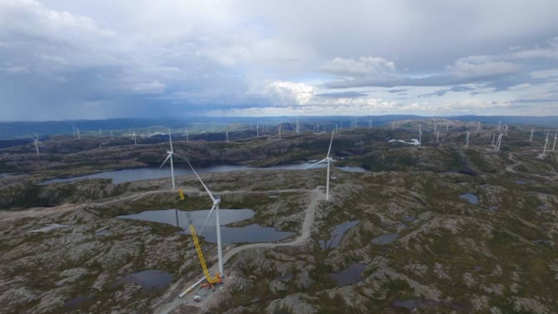 Storheia på 288 MW er en del af Fosen-komplekset. | Foto: PR / Fosen Vind