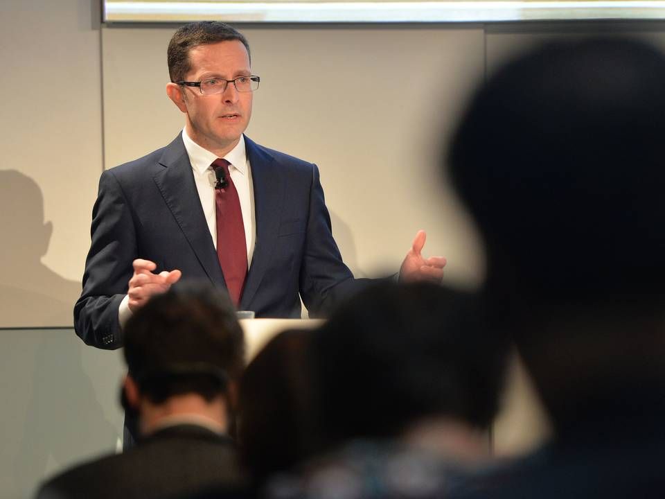 Wintershall DEA CEO Mario Mehren at a previous press conference. | Photo: Wintershall/Bernd Schoelzchen