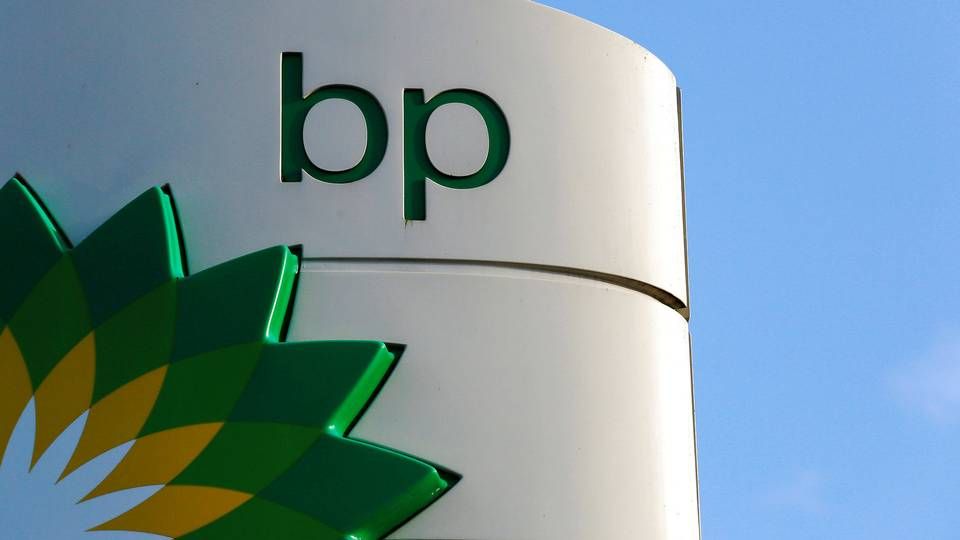 BP er et af de olieselskaber, der ifølge Reuters har booket et tankskib til at oplagre flybrændstof. Selskabet ønsker ikke at kommentere over for nyhedsbureauet. | Foto: Luke Macgregor/Reuters/Ritzau Scanpix