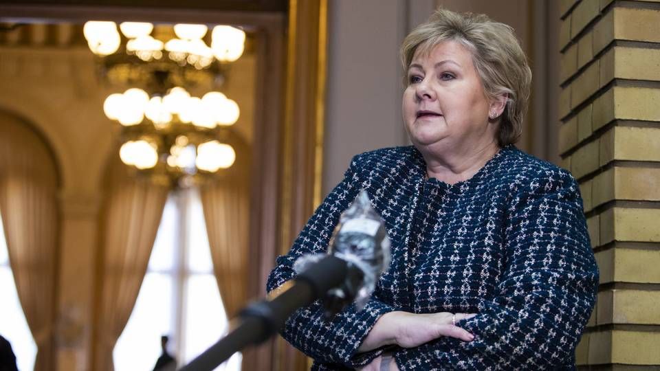 Dette var ikke et forsøg på et statskup, sagde Erna Solberg efter afstemningen. | Foto: Tore Meek