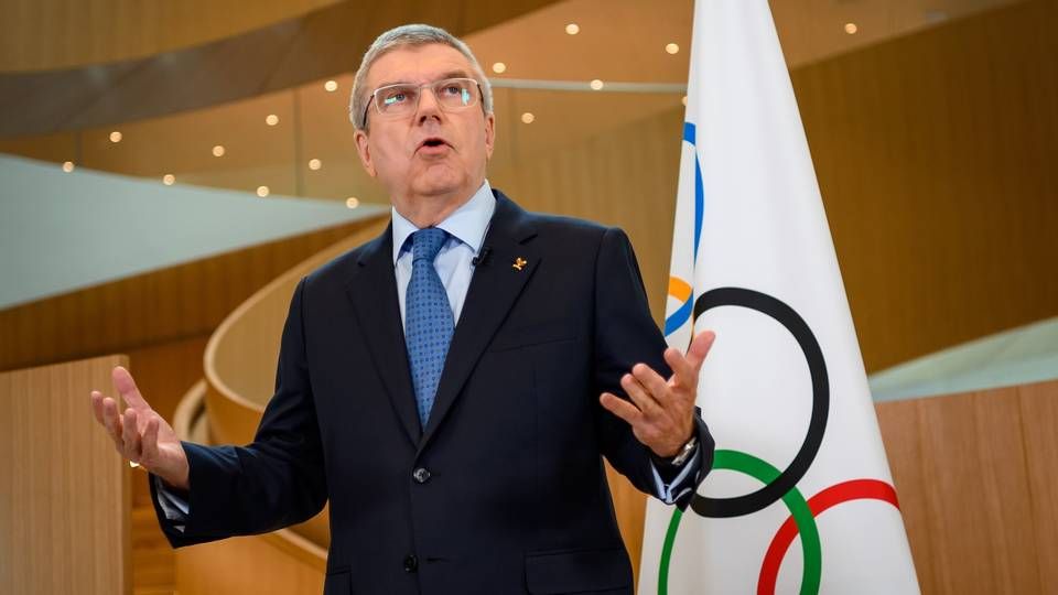 "De olympiske lege kan ikke flyttes som en fodboldkamp på næste lørdag," siger IOC-præsident Thomas Bach. | Foto: FABRICE COFFRINI/AFP / AFP