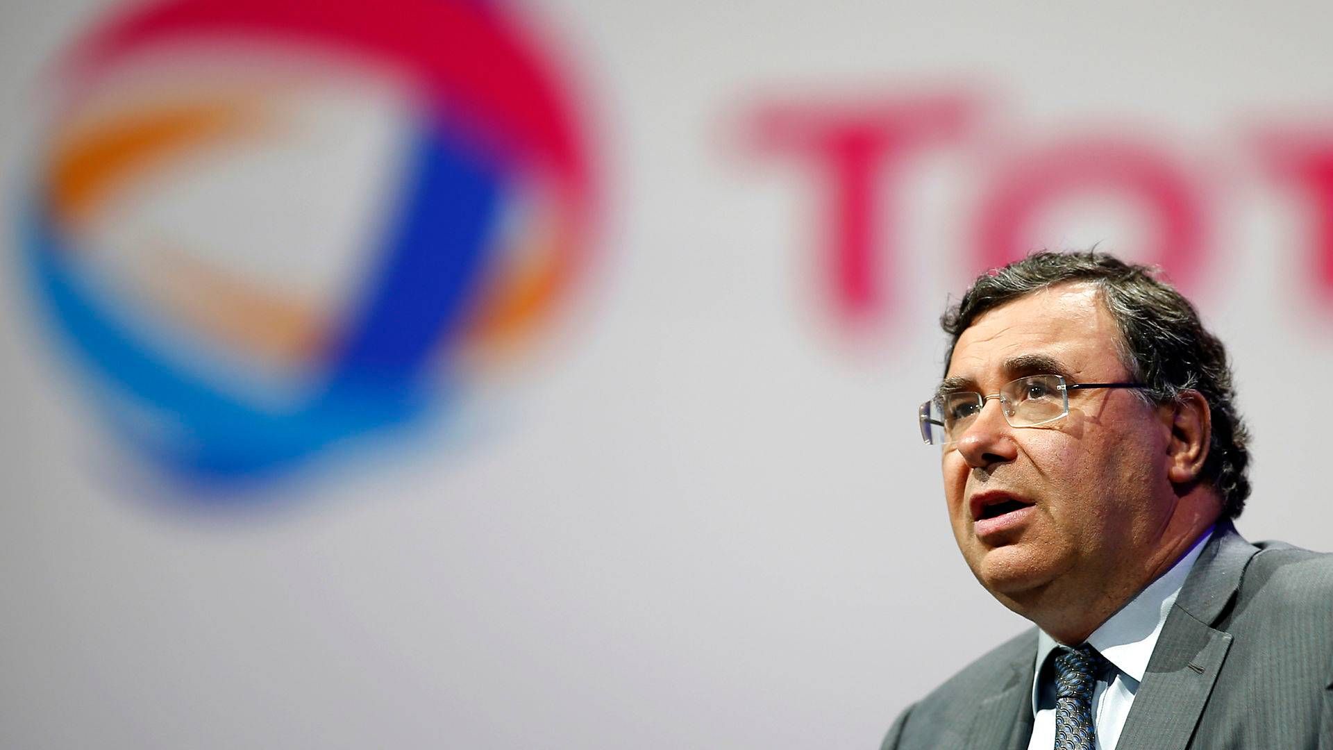 Totals adm. direktør, Patrick Pouyanné, hæfter sig ved, at Total har håndteret kritiske situationer tidligere. Nu skal de til det igen. | Foto: Benoit Tessier/Reuters/Ritzau Scanpix