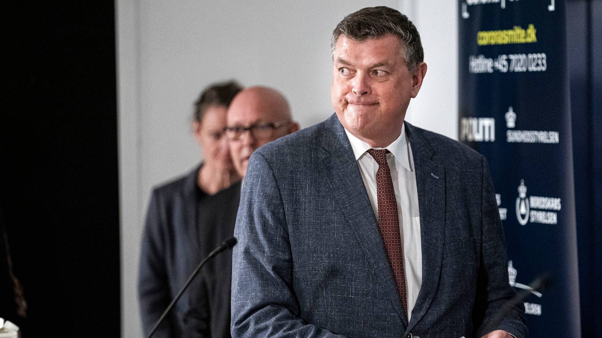 Minister for fødvarer og fiskeri, Mogens Jensen, skal diskutere fødevareforsyning på en telekonference med sine europæiske kolleger onsdag. | Foto: Niels Christian Vilmann/Ritzau Scanpix