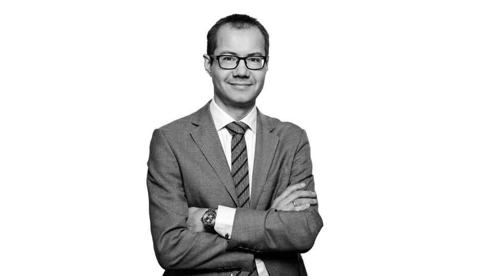 "Vi skal være den foretrukne sparringspartner for HR-afdelingerne i vores medlemsvirksomheder," siger Jakob Cohr Arffmann, advokat hos Finanssektorens Arbejdsgiverforening. | Foto: PR/FA