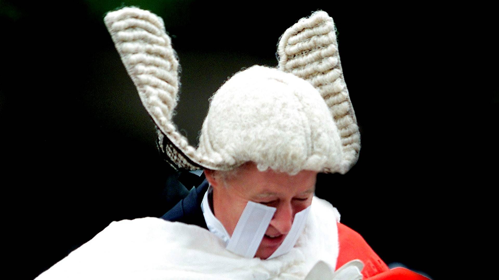 Det britiske retssystem er blæst omkuld af coronakrisen. | Foto: Ian Waldie/Reuters/Ritzau Scanpix