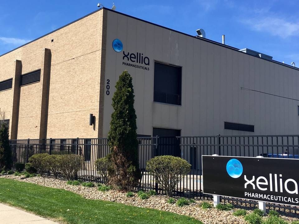 Xellias nygodkendte fabrik i Cleveland, Ohio. | Foto: Xellia Pharmaceuticals / PR