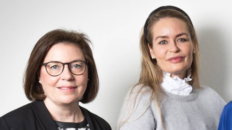 Eva Meiling (tv) og Anne Falkenberg ejer Virum Torv Advokater. | Foto: PR