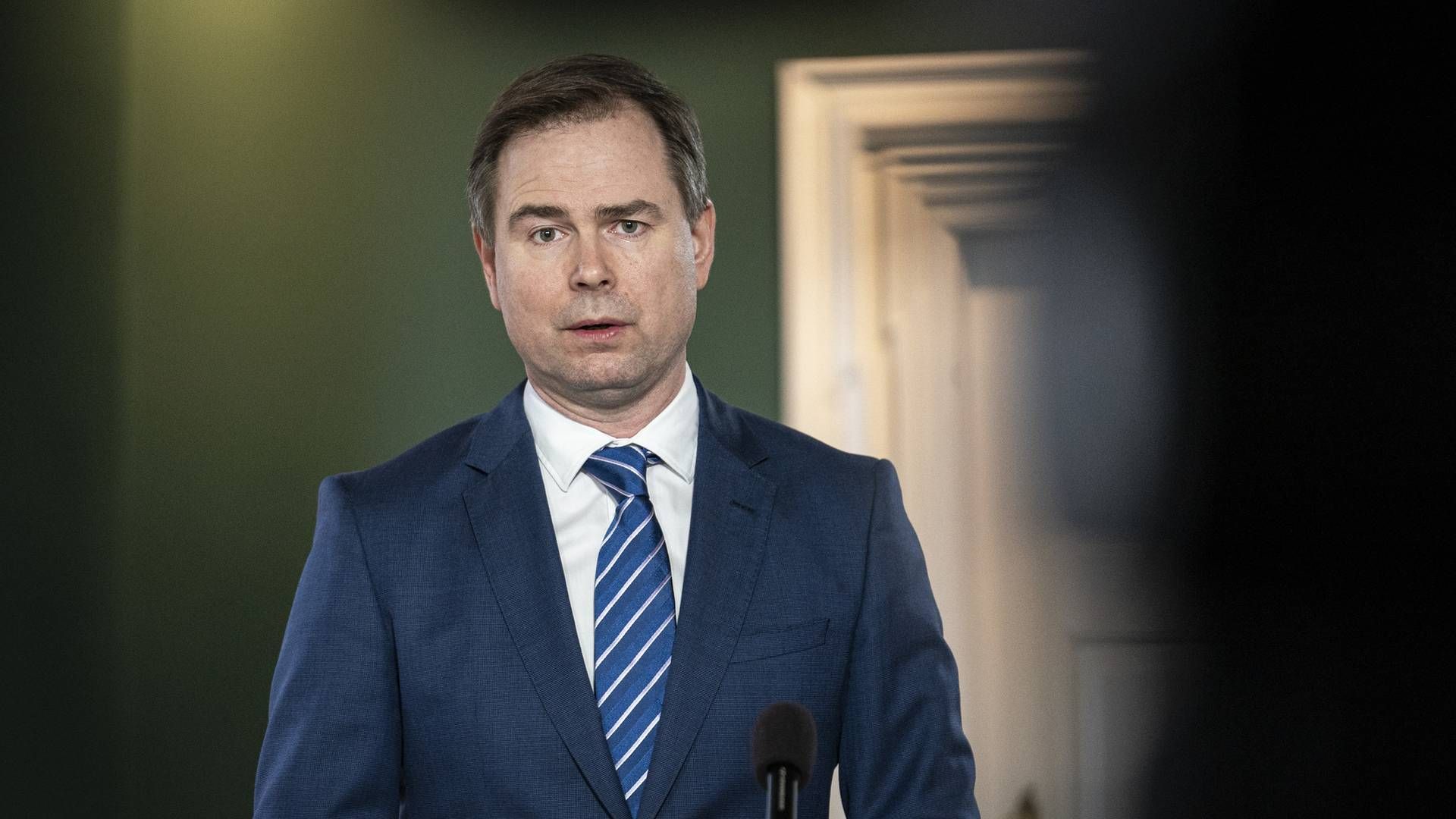 Finansminister Nicolai Wammen (S) | Foto: Niels Christian Vilmann//
