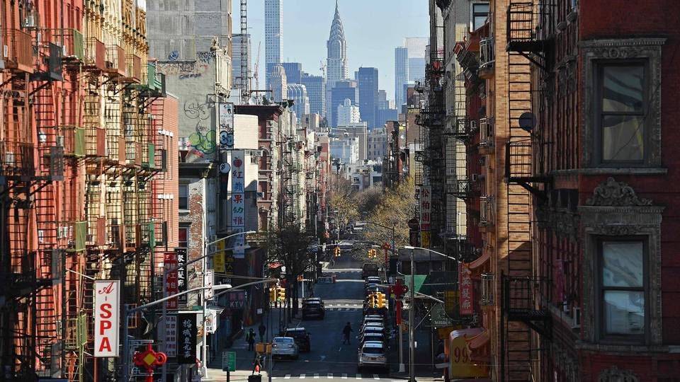 Empty street in central New York | Photo: Angela Weiss/AFP/Ritzau Scanpix