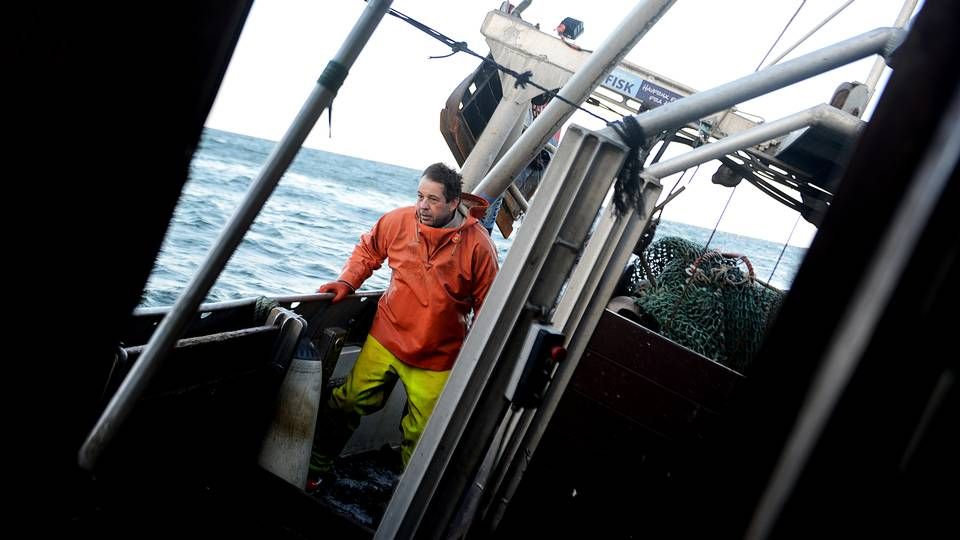 125 låntagere mange af dem bornholmske fiskere kan få henstand på lån optaget i statens Fiskeribank. | Foto: Cicilie S. Andersen/Ritzau Scanpix