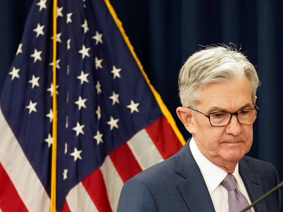 Chefen for Federal Reserve, Jerome Powell. | Foto: Kevin Lamarque/Reuters/Ritzau Scanpix