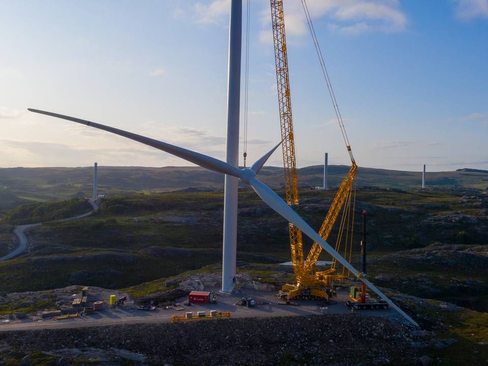 Sødre Bjerkreim is one of the wind farm requiring international personnel, and installation is already delayed. | Photo: Norsk Vind