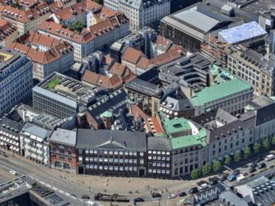 Danske Banks hovedsæde i København var blandt de milliardhandler, som CBRE var rådgiver på i årets første kvartal.