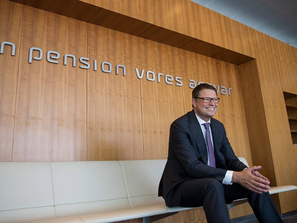 Bo Normann Rasmussen, adm. direktør for AP Pension. | Foto: PR/AP Pension