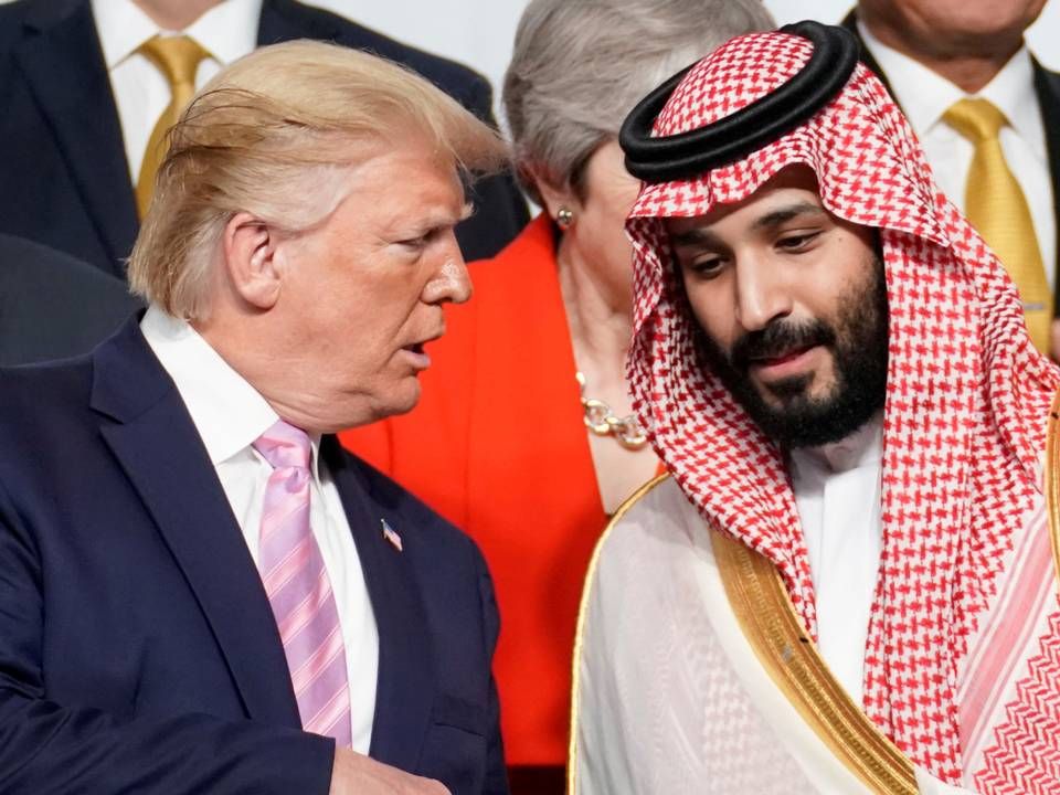 Donald Trump har torsdag talt med den saudi-arabiske kronprins Mohammed bin Salman og forventer nu, at oliepriskrigen snart bliver afblæst. | Foto: Kevin Lamarque/REUTERS / X00157