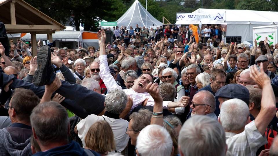 Den svenske pendant til Folkemødet på Bornholm (billedet) aflyses. Arkivfoto: Finn Frandsen/ Ritzau/Scanpix