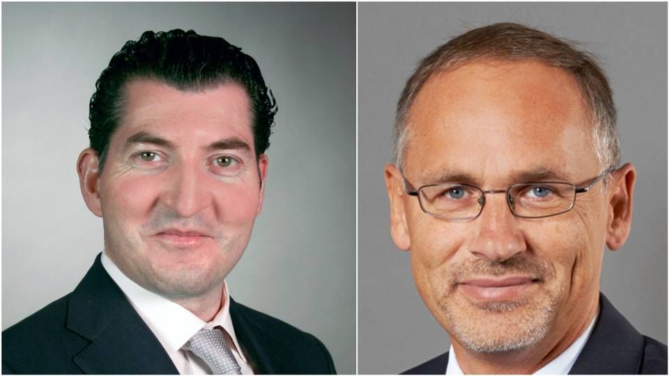 Owen Murfin, nstitutional fixed income portfolio manager, and Per Künow, managing director for Nordic institutional sales, from MFS Investments. | Photo: PR / MFS Investments