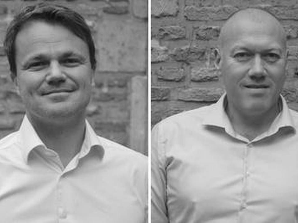 Bert Schandevyl (left) director of chartering and Coli Bulk founder, and Jesper Bab, senior freight trader. | Photo: PR/ Coli Bulk