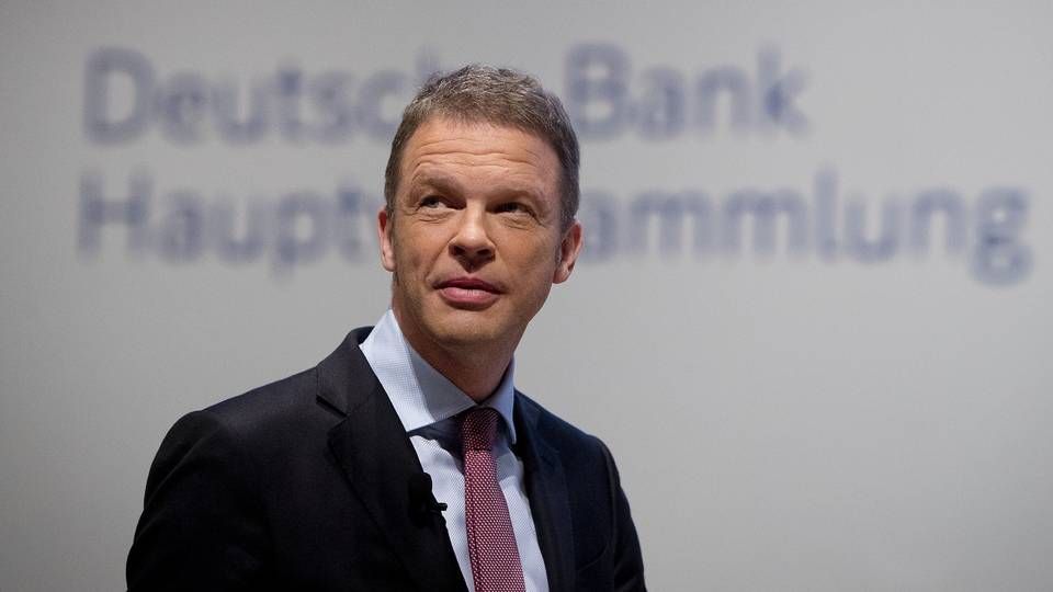 Deutsche Bank-Chef Christian Sewing bei der Hauptversammlung. | Foto: Picture-Alliance/ Michael Probst
