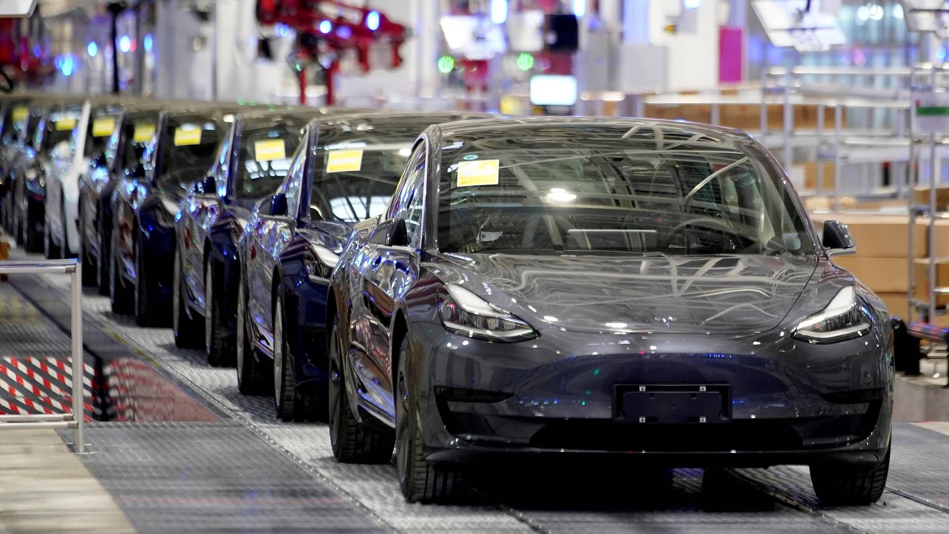 Tesla Model 3 er den mest solgte elbil i Danmark. | Foto: Aly Song/REUTERS / X01793