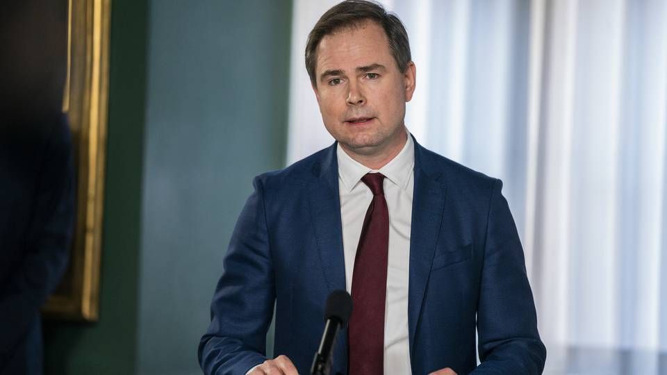 Finansminister Nicolai Wammen. | Foto: Martin Sylvest/Ritzau Scanpix