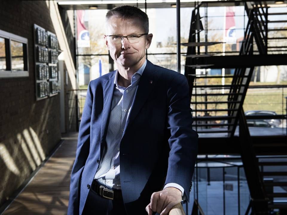 Lasse Nyby, adm. direktør for Spar Nord | Foto: Gregers Tycho/ERH