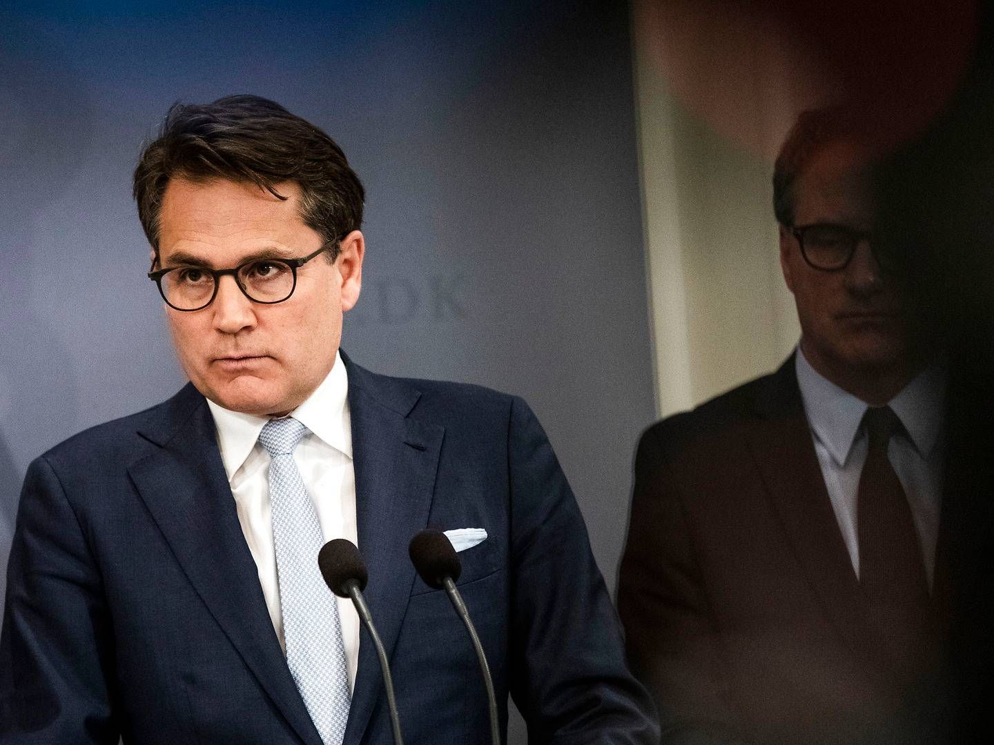 Amd. direktør i Dansk Erhverv Brian Mikkelsen får ny mediechef. | Foto: Olafur Steinar Gestsson/Ritzau Scanpix