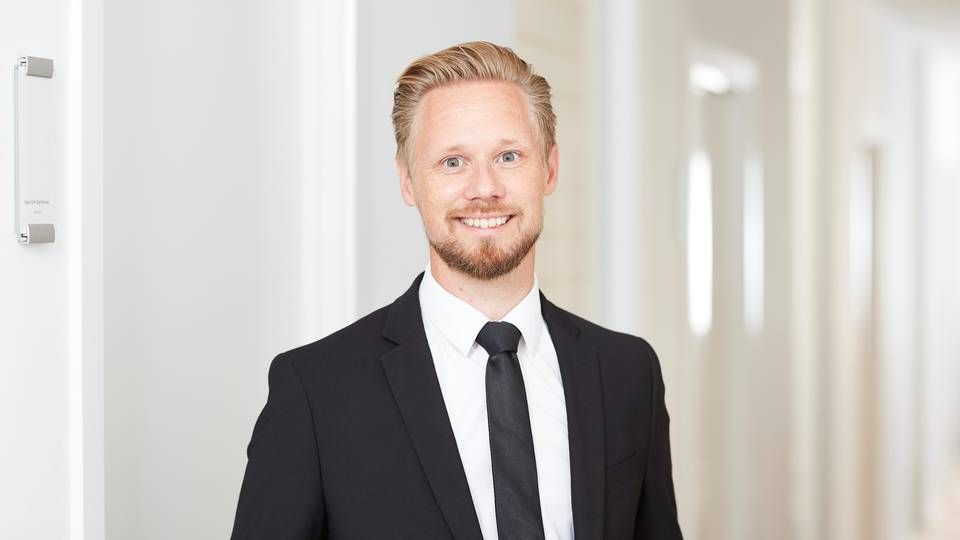 Frans Skovholm bliver forfremmet til juniorpartner hos Dahl Advokatfirma. | Foto: PR