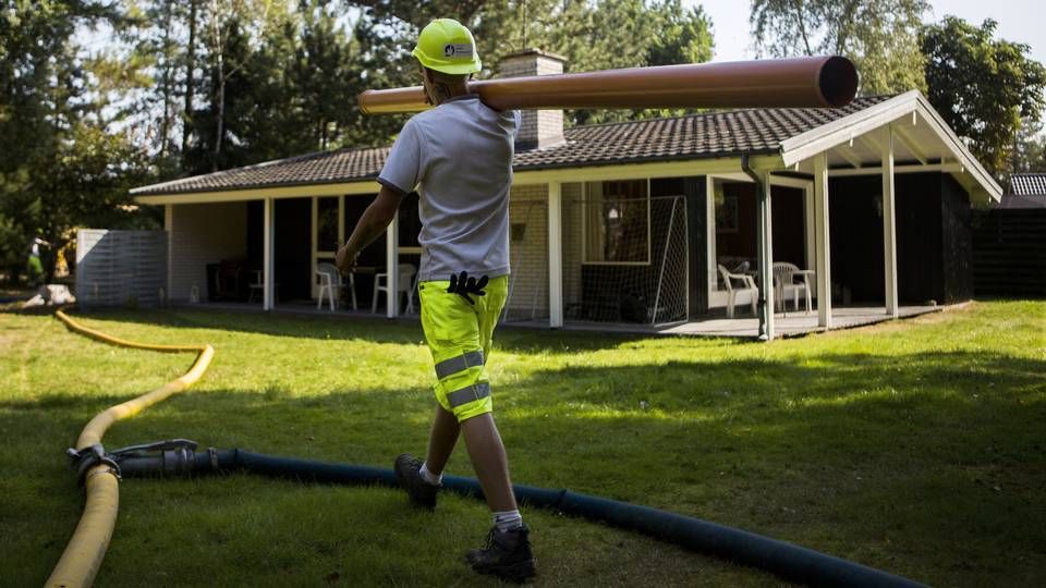 Kloakering af sommerhusområde i Odsherred. | Foto: Simon Fals