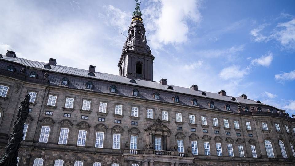 Christiansborg i København. | Foto: Niels Christian Vilmann//Ritzau Scanpix