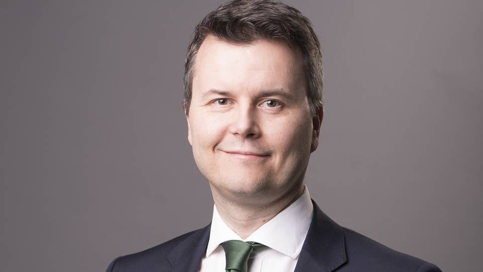 Samu Slotte, chef for bæredygtig finansiering i Danske Bank, vil skabe åbenhed om både det grønne og det miljøskadelige i bankens lånebog. | Foto: Danske Bank presse
