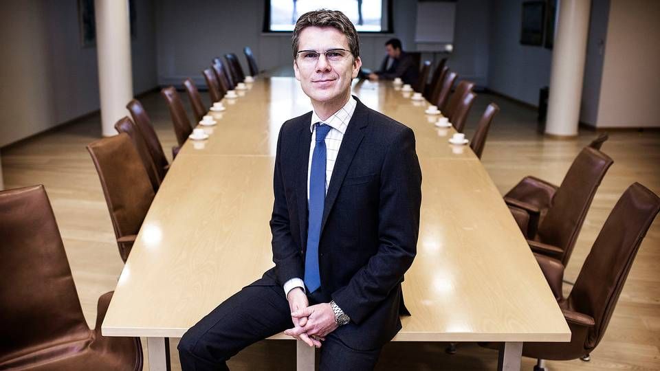 Anders Hestbech, formand for Danske Andelskassers Bank | Foto: Niels Hougaard/Jyllands-Posten/Ritzau Scanpix
