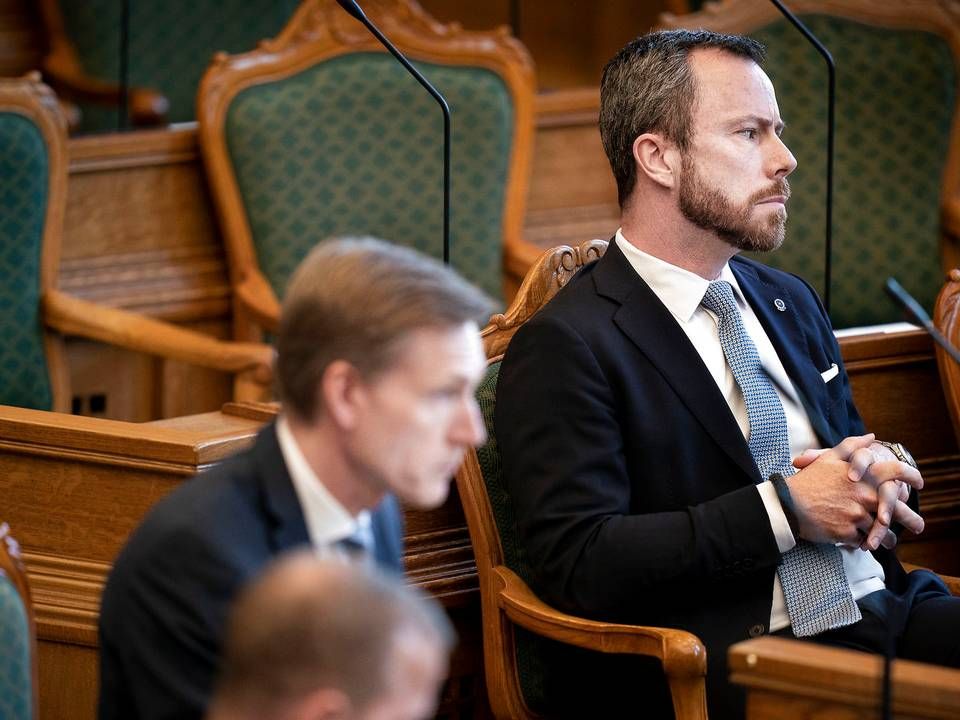 Venstres formand, Jakob Ellemann-Jensen, som savner en samlet og langsigtet plan fra regeringens side | Foto: Liselotte Sabroe/Ritzau Scanpix