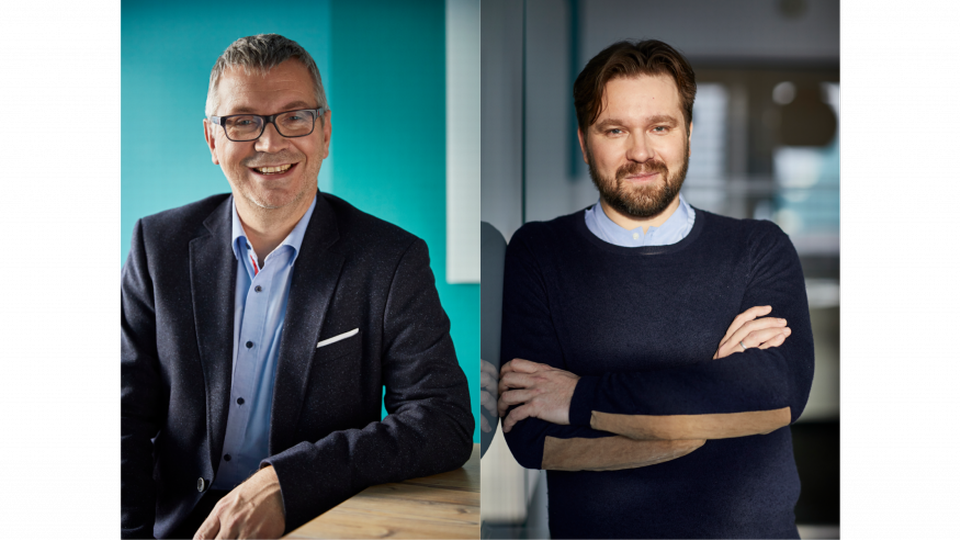 Finleap Connect-CEO Frank Kebsch und Andreas Reuß, neuer General Manager in Frankfurt | Foto: Finleap, Boris Breuer