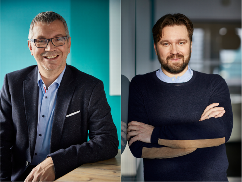 Finleap Connect-CEO Frank Kebsch und Andreas Reuß, neuer General Manager in Frankfurt | Foto: Finleap, Boris Breuer