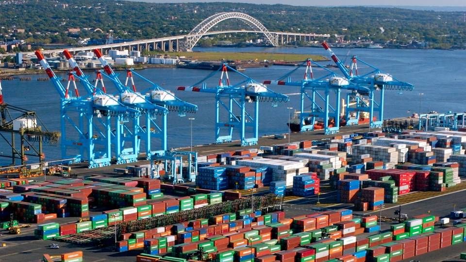 Maersk Group's port unit APM Terminals operates a container terminal named Port Elizabeth in New Jersey. This terminal competes with Global Container Terminals' terminal in New York, which Maersk is now terminating. | Photo: PR / APM Terminals