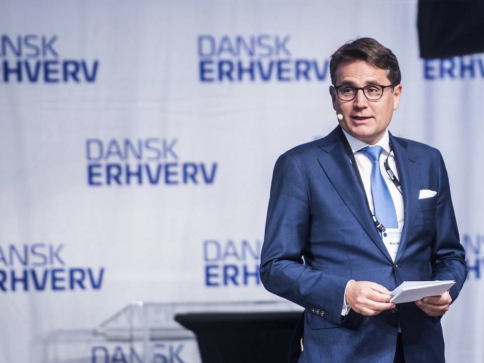 Brian Mikkelsen, direktør for Dansk Erhverv, foreslår sammen med Dansk Industri at øge virksomheders fradrag for forskning og udvikling. | Foto: Jonas Olufson