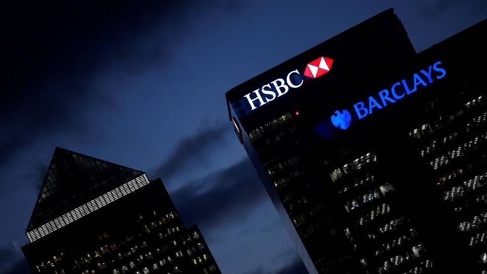 Udenlandske banker som HSBC har skruet ned for aktiviteter i Danmark under coronakrisen, skriver Insidebusiness. | Foto: Toby Melville/Reuters/Ritzau Scanpix