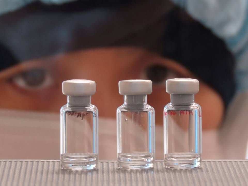 En danskudviklet vaccine mod covid-19 skal efer planen være klar til markedet inden udgangen af 2021. | Foto: SEAN ELIAS/VIA REUTERS / X80001