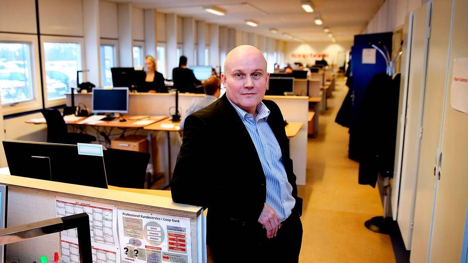 Allan Nørholm, direktør for Coop Bank | Foto: Finn Frandsen/Politiken/Ritzau Scanpix