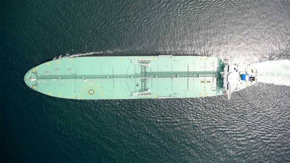 Flere store tankskibe bliver lige nu brugt som flydende lagre af olie. | Foto: PR/Euronav