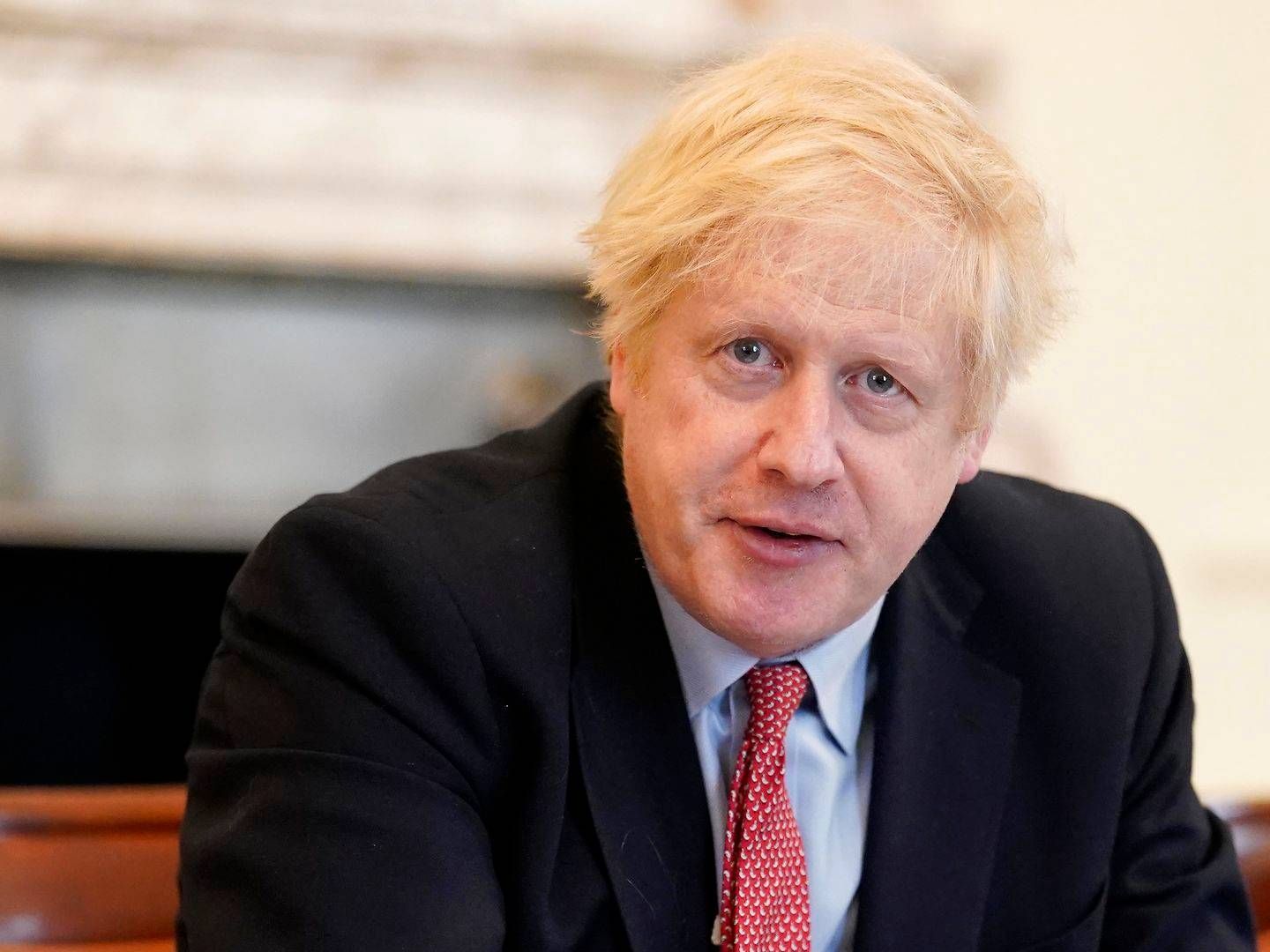 Den britiske premierminister, Boris Johnson, kom tilbage på arbejde efter sin sygemelding i går og gjorde sit til at smide benzin på Brexit-bålet. | Foto: Andrew Parsons/AFP/Ritzau Scanpix