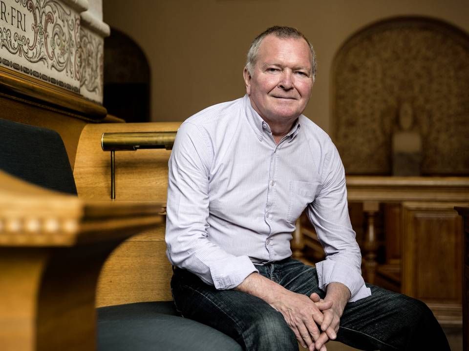 Frank Aaen, folkevalgt politiker og leder av Kritiske Aktionærer. | Foto: Stine Bidstrup/ERH