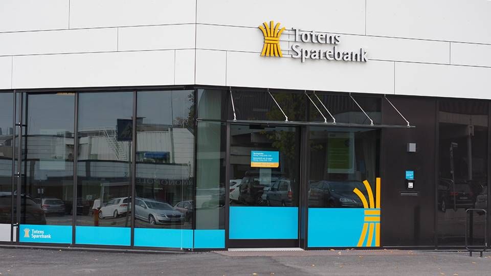 Arkivbilde. Totens Sparebank. | Foto: Totens Sparebank