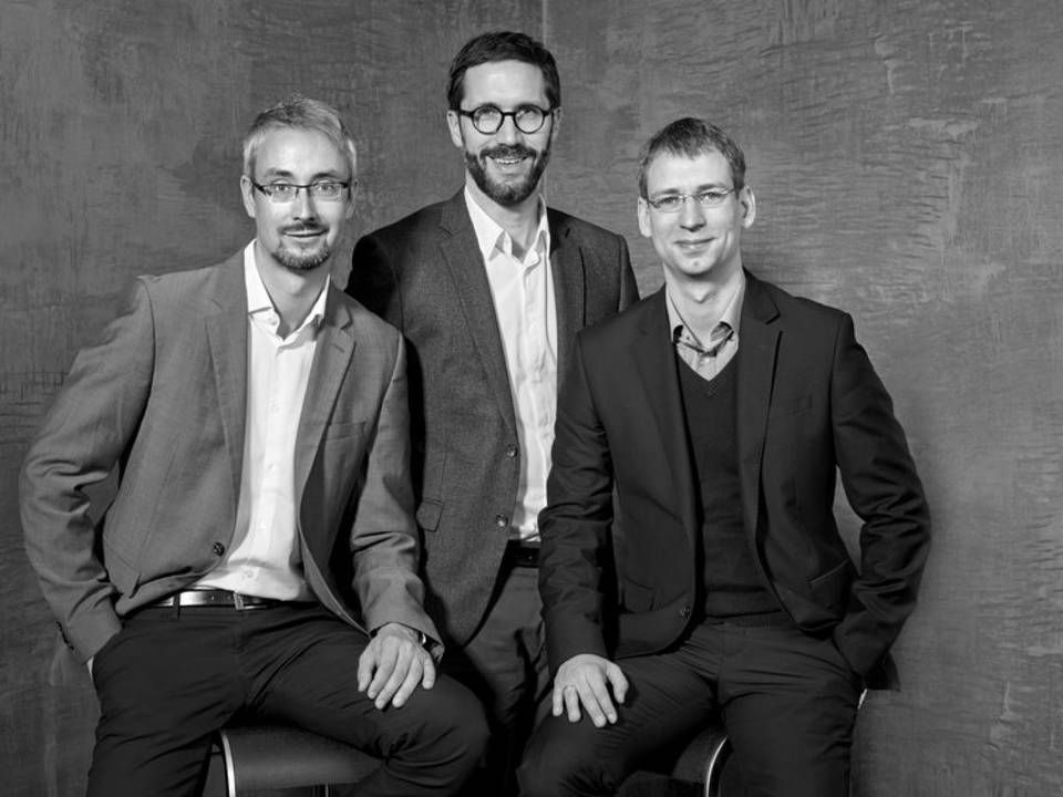 Die drei Gründer von Elinvar (v.l.n.r.) Marco Neuhaus, Chris Bartz und Sebastian Böttner | Foto: Elinvar