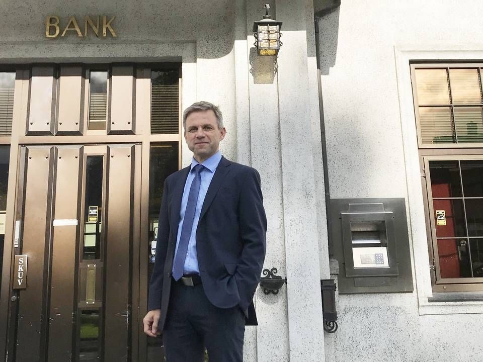 Administrerende banksjef Stig Gunnar Røthe. | Foto: Voss Veksel- og Landmandsbank