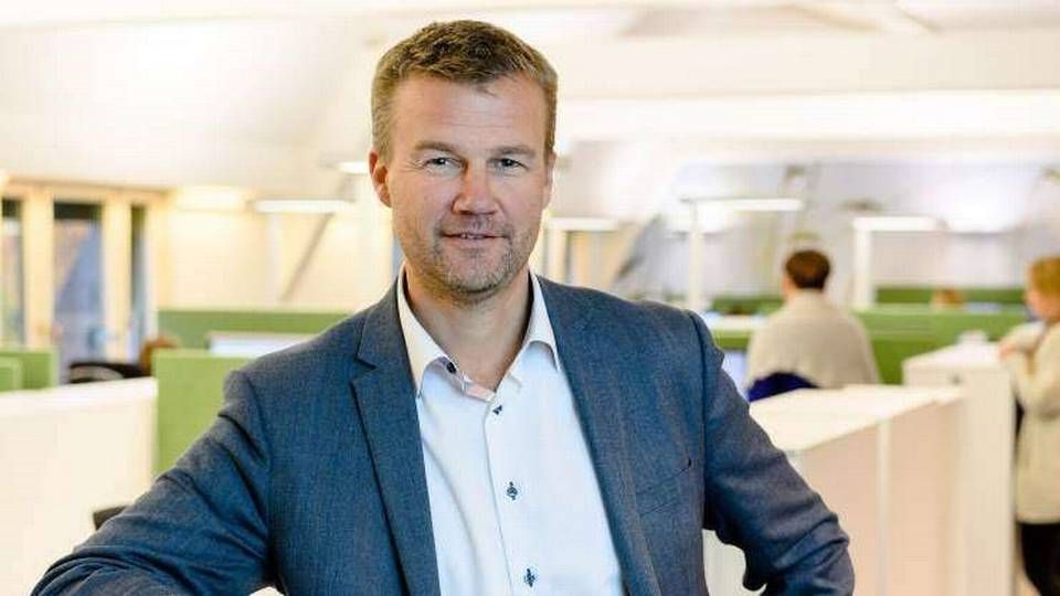 Ole Laurits Lønnum, konsernsjef i Landkreditt. | Foto: Landkreditt Bank