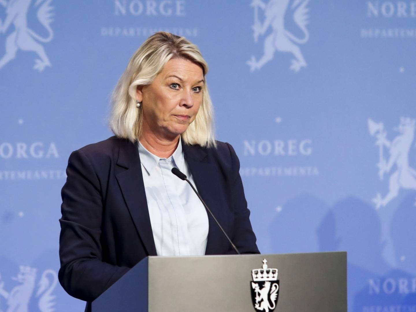 Justis- og beredskapsminister Monica Mæland (H). | Foto: Terje Bendiksby / NTB scanpix