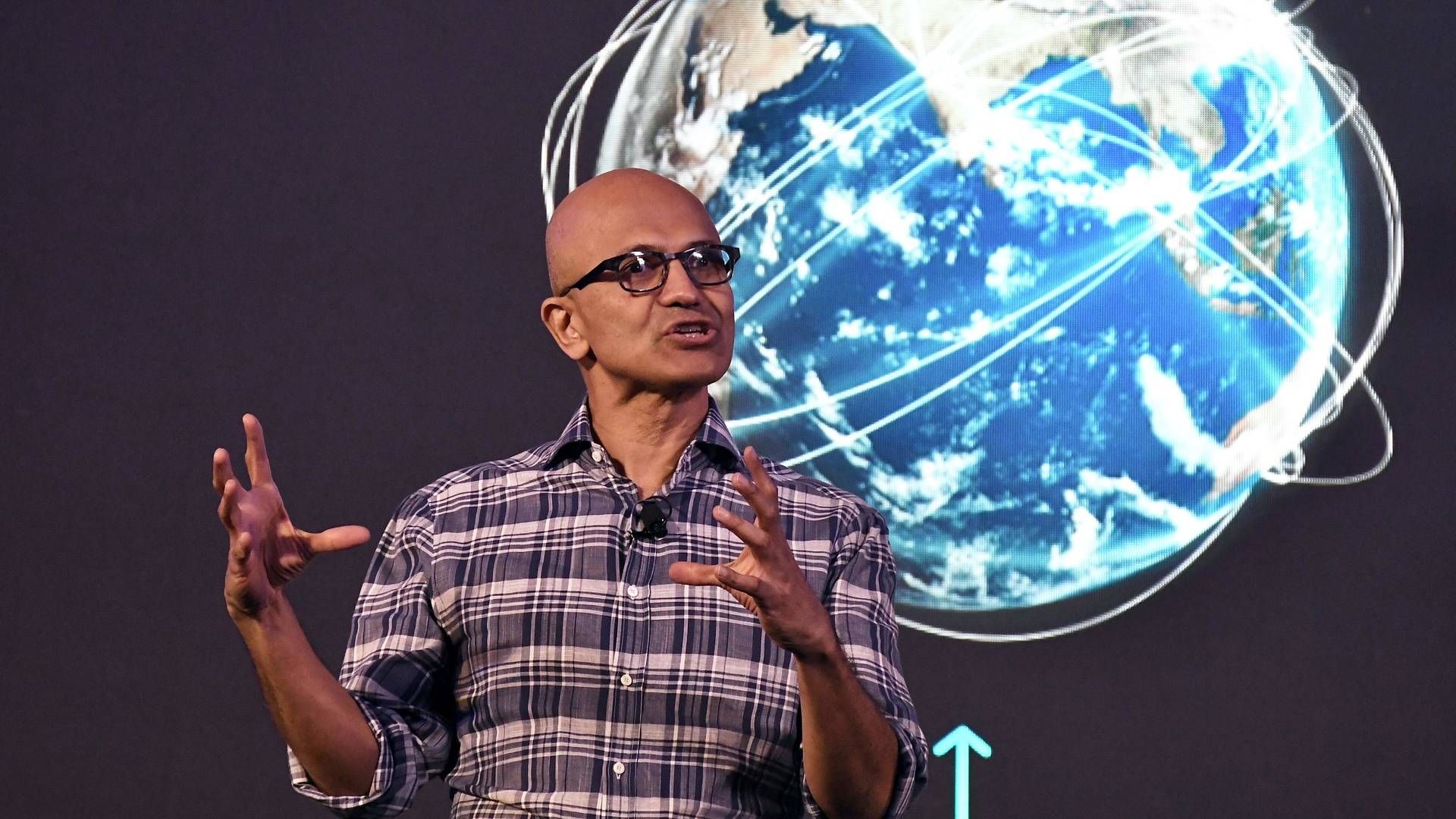 Microsofts topchef Satya Nadella. | Foto: MANJUNATH KIRAN/AFP / AFP